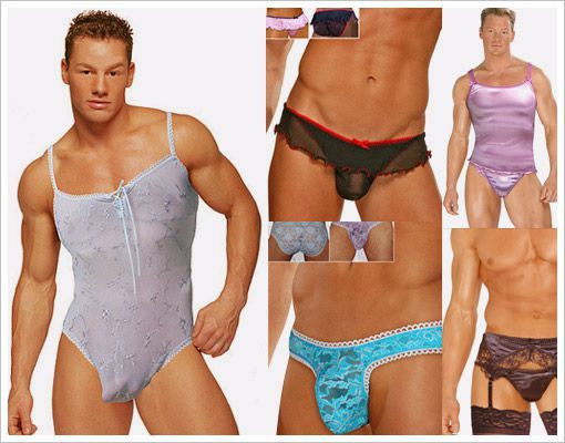 lingerie en dentelle pour homme