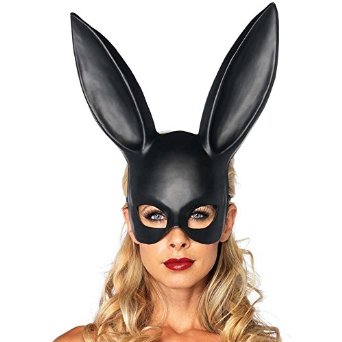 masque lapin facon bal masque leg avenue leg avenue taille unique masques noir