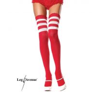 Mi bas leg avenue rouge mi bas chaussettes sexy