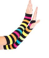 Mitaines arc en ciel leg avenue multicolore gants et mitaines