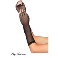 Mitaines micro resille leg avenue noir gants et mitaines