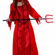 Robe brillante diablesse