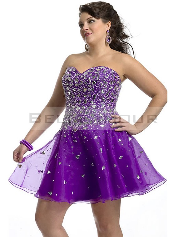 robe brillante grande taille