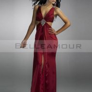 Robe longue de soirée dos sexy