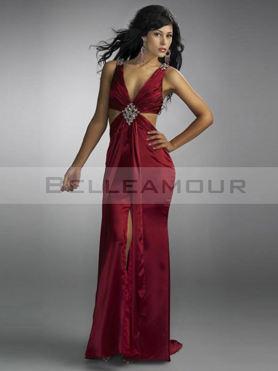 robe longue de soirée dos sexy