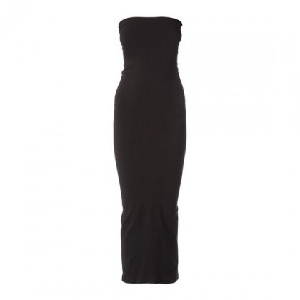 robe luxesa courte large filet coupe bustier anais lxl combinaisons noir