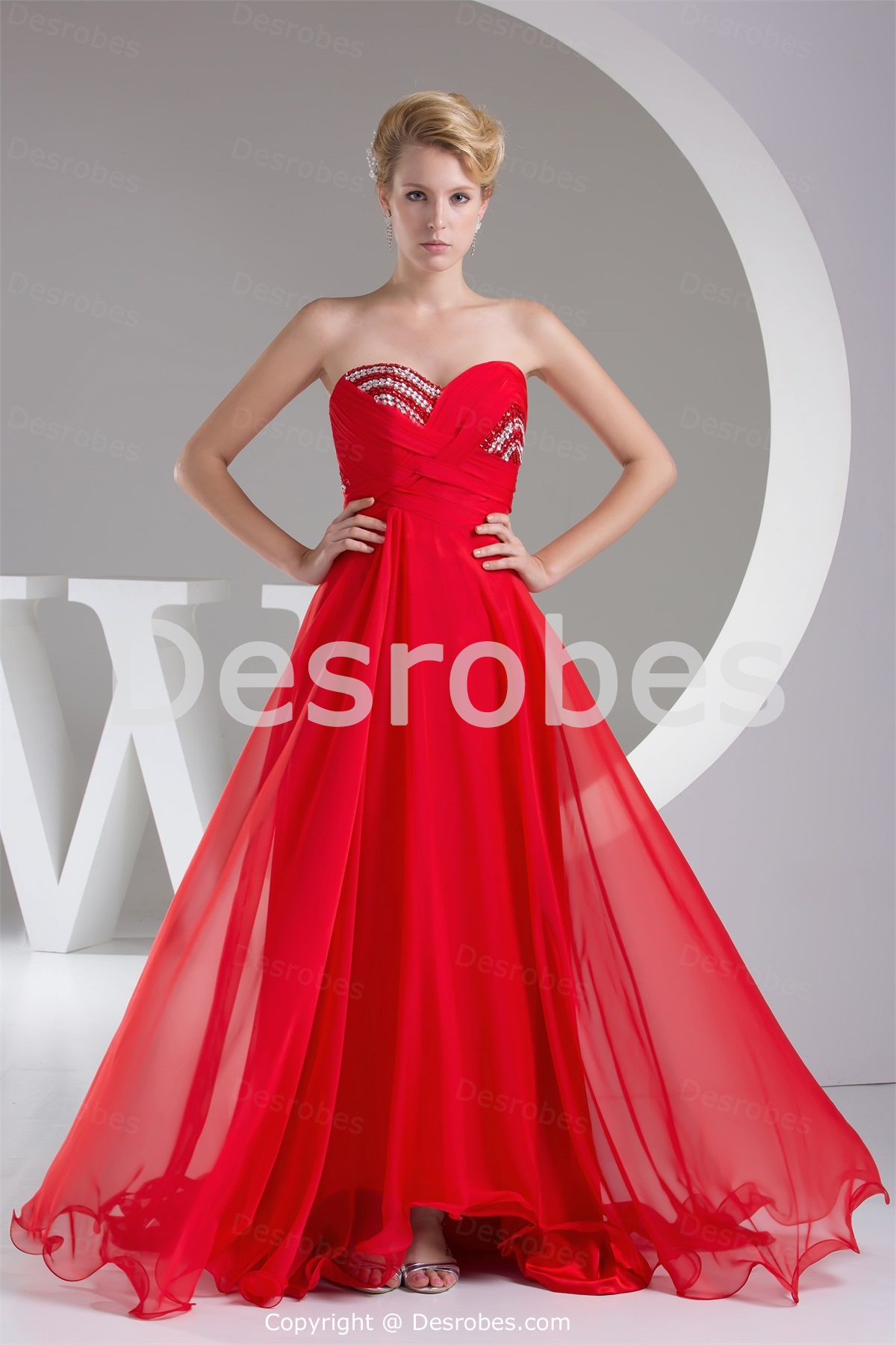 robe sexy rouge