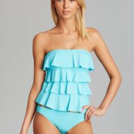 Ruffled tankini