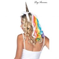 Serre tete licorne leg avenue multicolore chapeaux