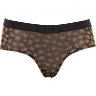 Shorty dentelle et leopard