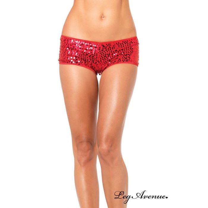 shorty sequins leg avenue noir burlesque