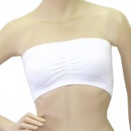 Soutien gorge bandeau blanc