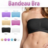 Soutien gorge bandeau sans bretelles