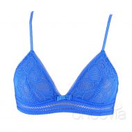 Soutien gorge bleu