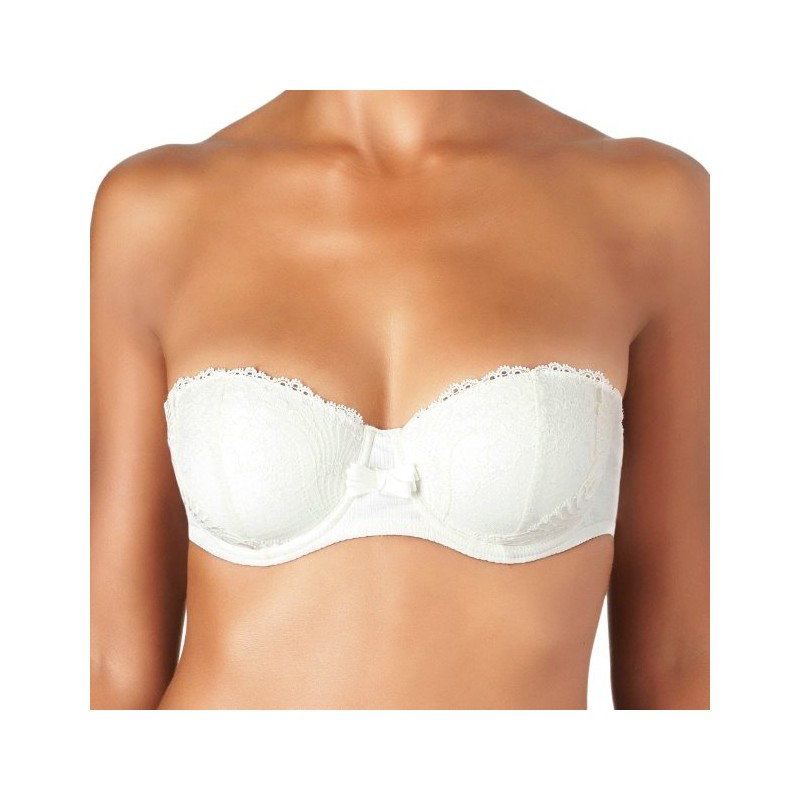 soutien gorge bustier sans bretelle