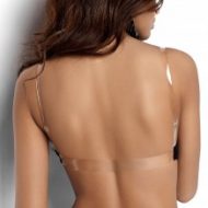 Soutien gorge dos nu transparent