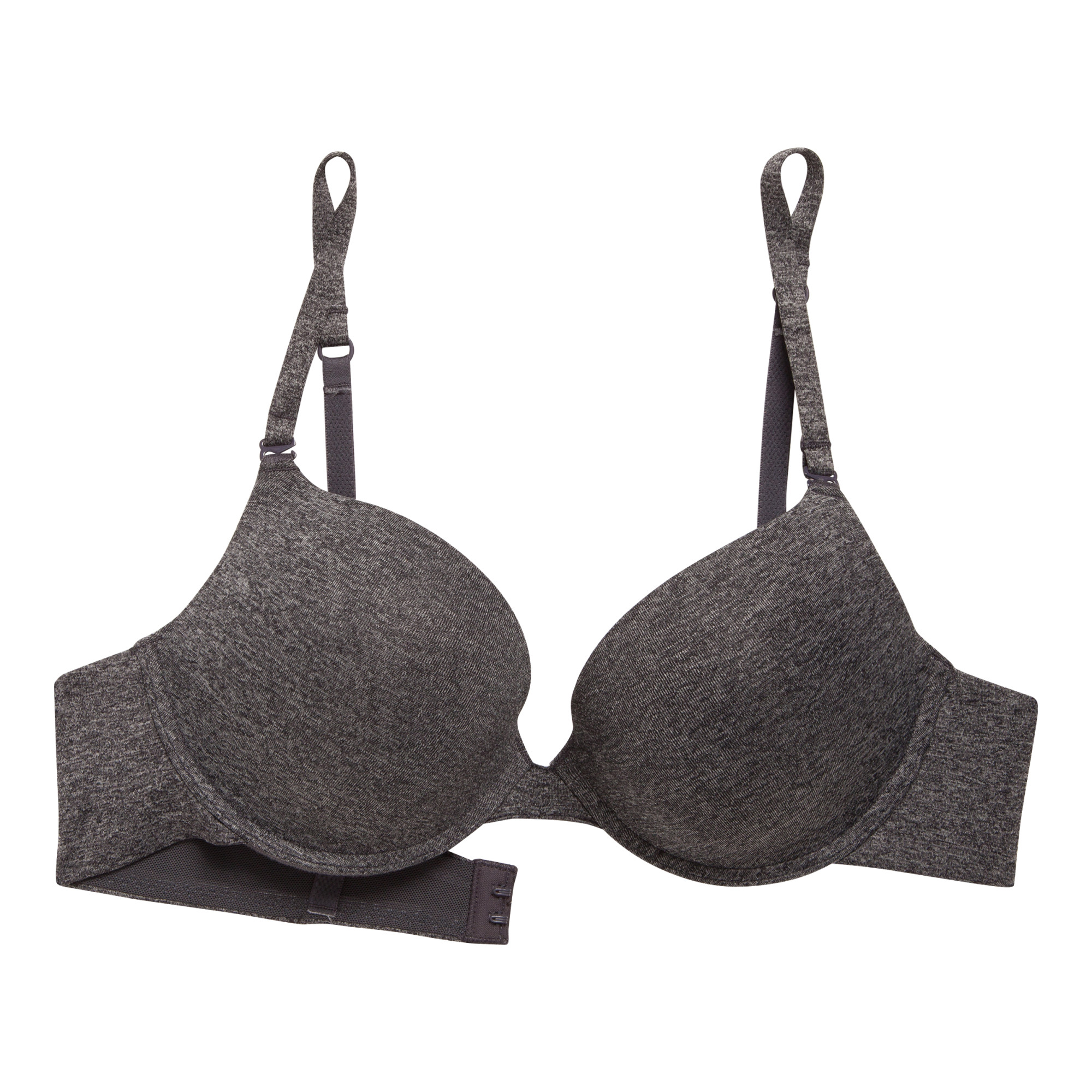 soutien gorge gel bra micro gris