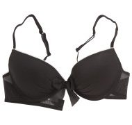 Soutien gorge gel bra noir romance