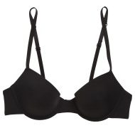 Soutien gorge micro ampliforme noir