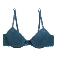 Soutien gorge push dentelle bleu