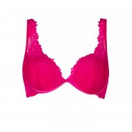 Soutien gorge push dentelle rose