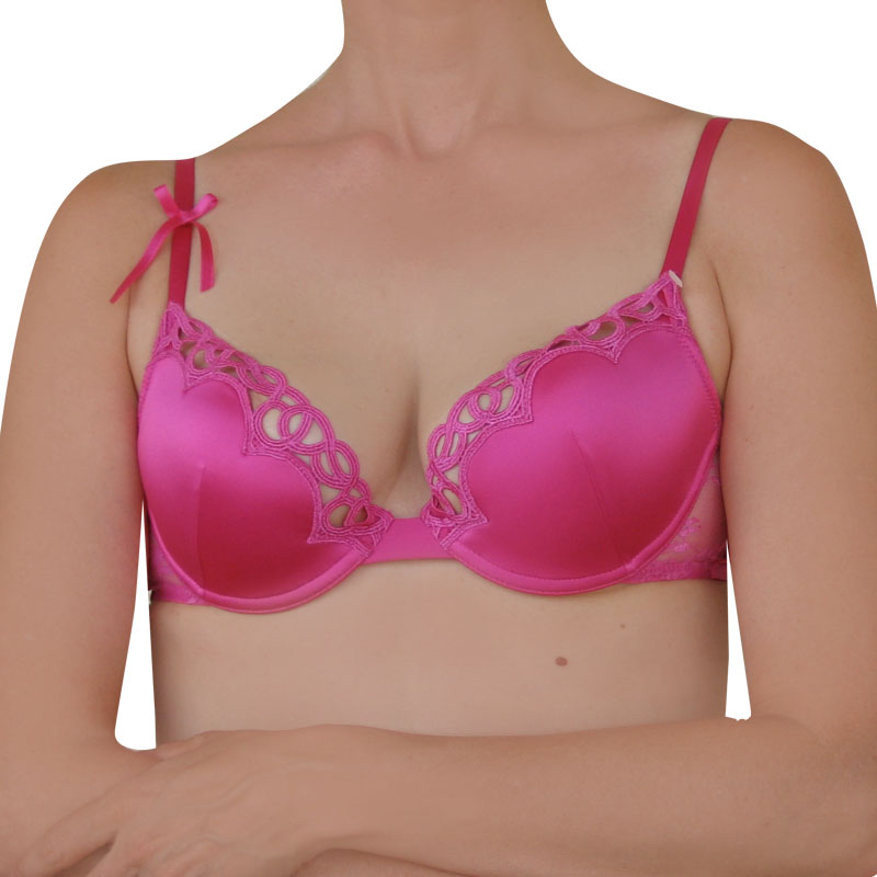 soutien gorge rose