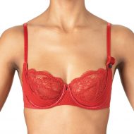 Soutien gorge rouge