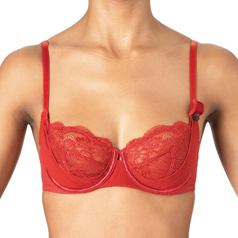 soutien gorge rouge