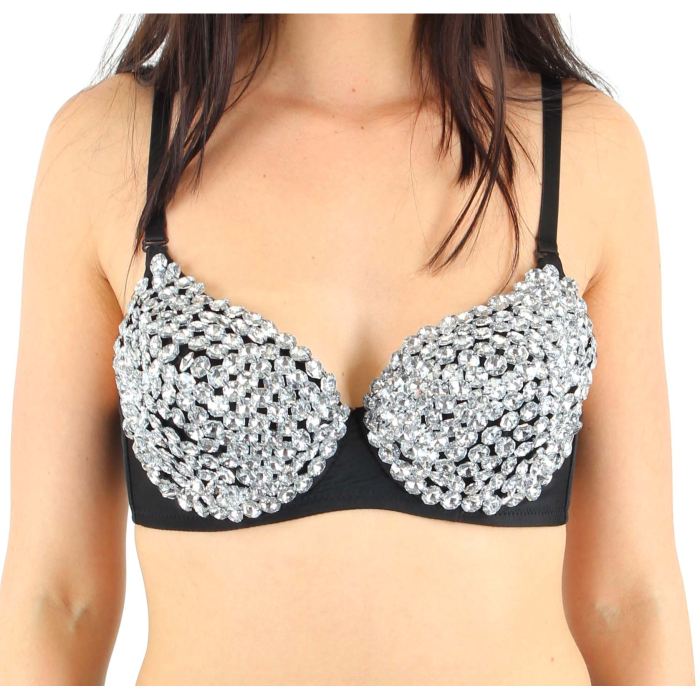 soutien gorge strass