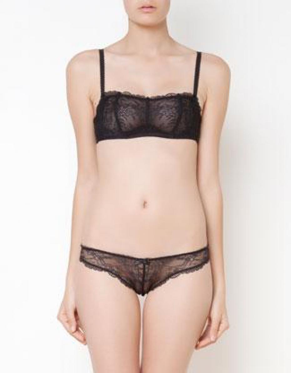 string dentelle bandeau