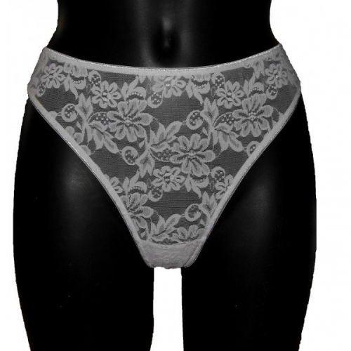 string femme ouvert 2265 blanc