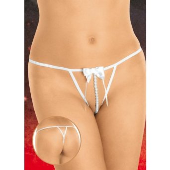 string femme ouvert 2356 blanc