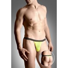 string homme 4496 jaune fluo