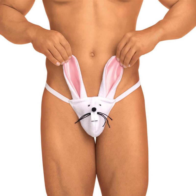 string homme lapin