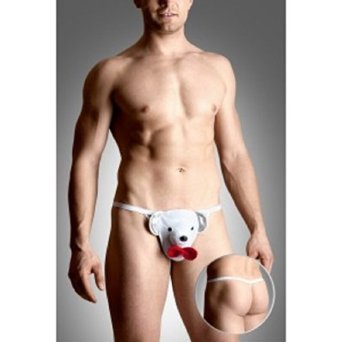 string homme ourson blanc