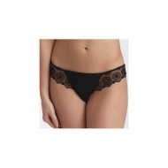 String ouvert femme 2307 noir