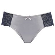 Tanga dentelle et satin