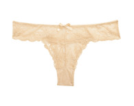 tanga gold dentelle