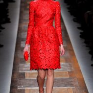 Valentino red dress